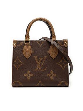 Louis Vuitton Monogram Reverse On The Go BB Shoulder Bag 2-Way